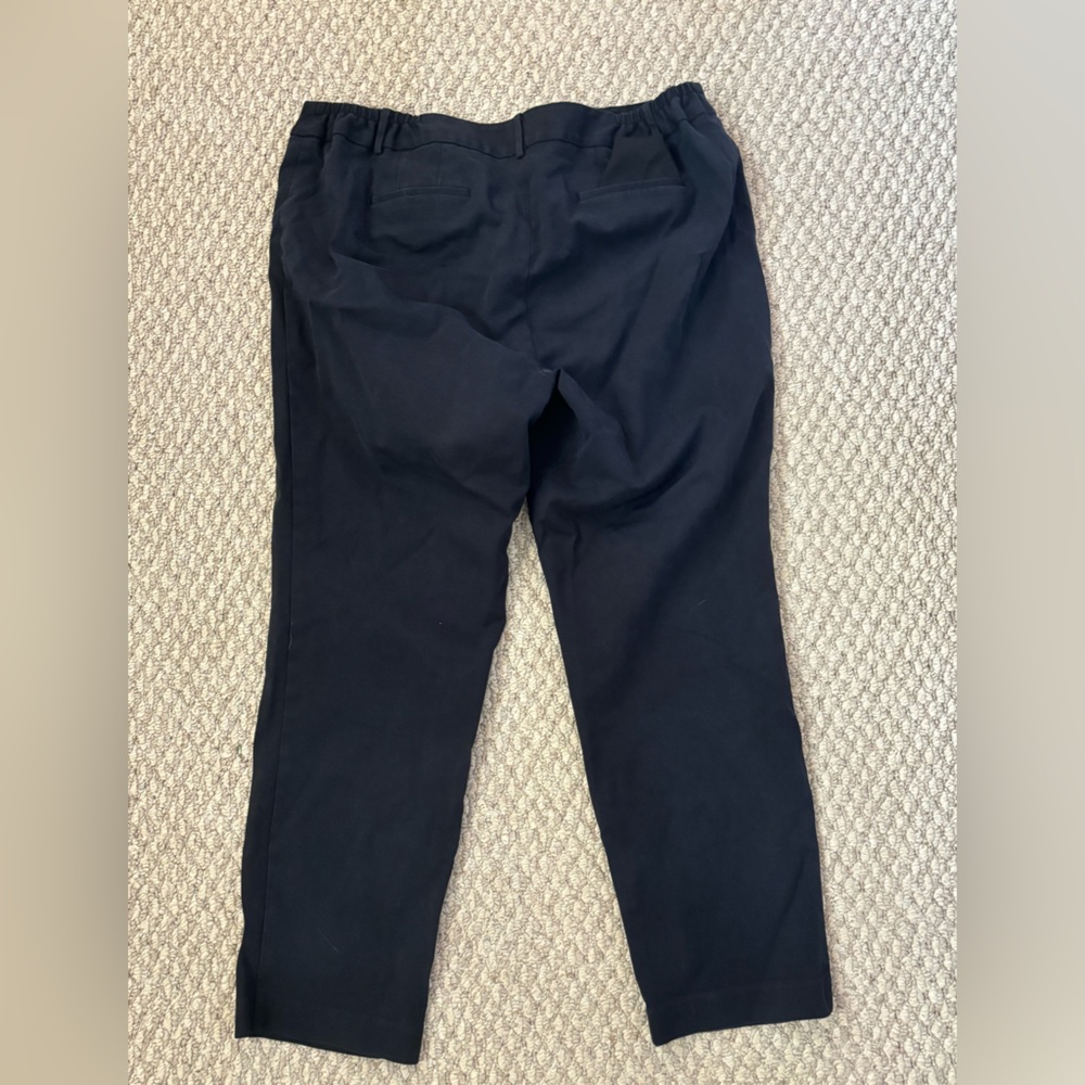 Talbots Women's Dark Navy Dress Pants - Picture 3 of 3